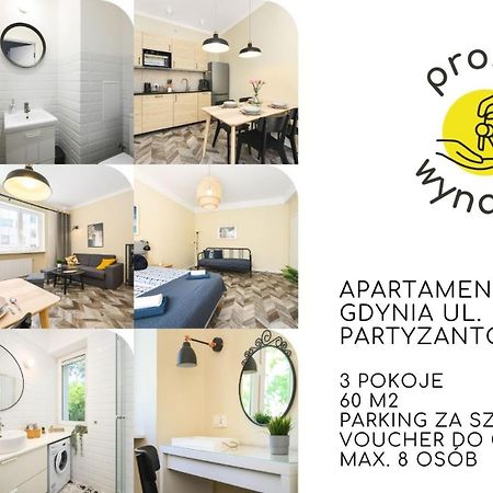 Apartament 109 W Centrum Gdyni Prostywynajem Гдыня Экстерьер фото
